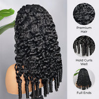 Curly Human Hair Bundles Real Hair Wig